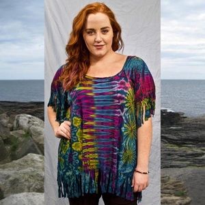 Mod Collective Artwear Laguna Fringe Top